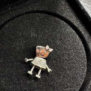 Girl Robot Pandora Charm